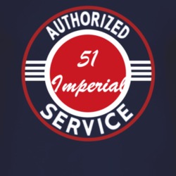 Authorized Service 1951 Chrysler Imperial Dark T Shirt