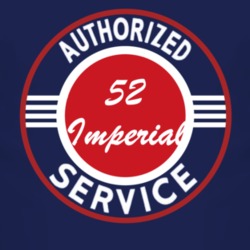 Authorized Service 1952 Chrysler Imperial Dark T Shirt