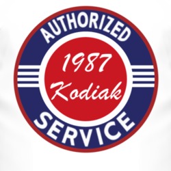 Authorized Service 1987 Chevy Kodiak T Shirt
