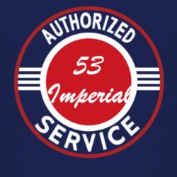 Authorized Service 1953 Chrysler Imperial Dark T Shirt