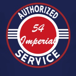 Authorized Service 1954 Chrysler Imperial Dark T Shirt