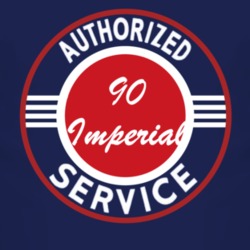 Authorized Service 1990 Chrysler Imperial Dark T Shirt