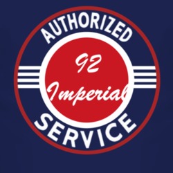 Authorized Service 1992 Chrysler Imperial Dark T Shirt