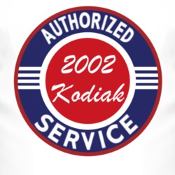 Authorized Service 2002 Chevy Kodiak T Shirt