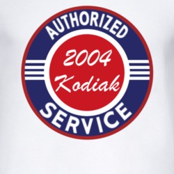 Authorized Service 2004 Chevy Kodiak T Shirt