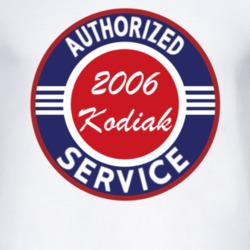 Authorized Service 2006 Chevy Kodiak T Shirt