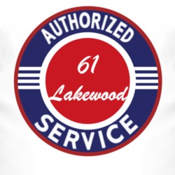 Authorized Service 1961 Chevy Lakewood T Shirt