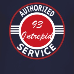 Authorized Service 1993 Chrysler Intrepid Dark T Shirt