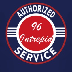Authorized Service 1996 Chrysler Intrepid Dark T Shirt