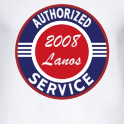 Authorized Service 2008 Chevy Lanos T Shirt