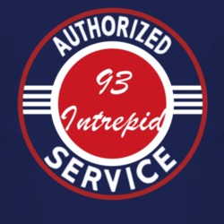 Authorized Service 1993 Dodge Intrepid Dark T Shirt