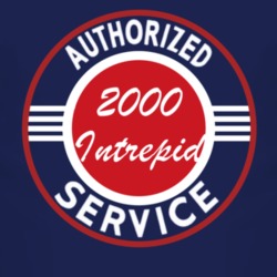 Authorized Service 2000 Dodge Intrepid Dark T Shirt