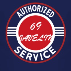 Authorized Service 1969 AMC JAVELIN Dark T Shirt