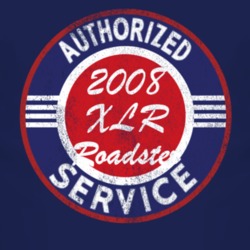 Authorized Service 2008 Cadillac XLR Roadster Distressed Look Dark T S