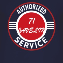 Authorized Service 1971 AMC JAVELIN Dark T Shirt