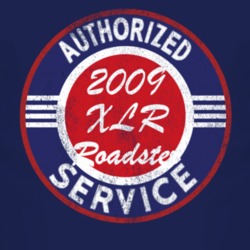 Authorized Service 2009 Cadillac XLR Roadster Distressed Look Dark T S
