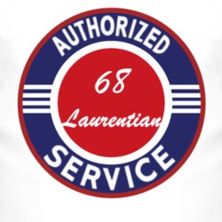Authorized Service 1968 Pontiac Laurentian T Shirt