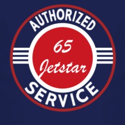 Authorized Service 1965 Oldsmobile Jetstar Dark T Shirt