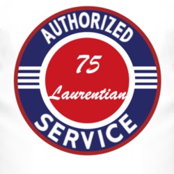 Authorized Service 1975 Pontiac Laurentian T Shirt