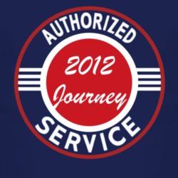 Authorized Service 2012 Dodge Journey Dark T Shirt