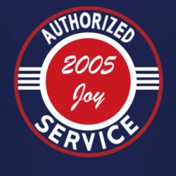 Authorized Service 2005 Chevy Joy Dark T Shirt