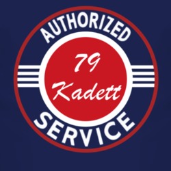 Authorized Service 1979 Chevy Kadett Dark T Shirt