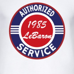 Authorized Service 1985 Chrysler LeBaron T Shirt