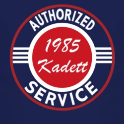 Authorized Service 1985 Chevy Kadett Dark T Shirt