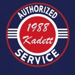 Authorized Service 1988 Chevy Kadett Dark T Shirt