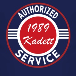 Authorized Service 1989 Chevy Kadett Dark T Shirt