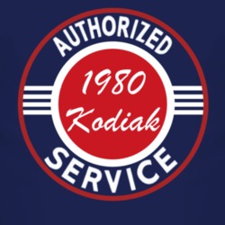 Authorized Service 1980 Chevy Kodiak Dark T Shirt