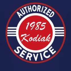 Authorized Service 1985 Chevy Kodiak Dark T Shirt
