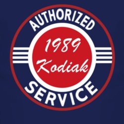 Authorized Service 1989 Chevy Kodiak Dark T Shirt
