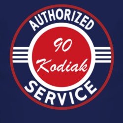 Authorized Service 1990 Chevy Kodiak Dark T Shirt