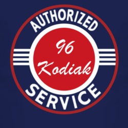 Authorized Service 1996 Chevy Kodiak Dark T Shirt