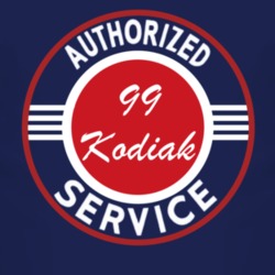 Authorized Service 1999 Chevy Kodiak Dark T Shirt