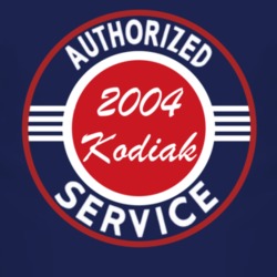 Authorized Service 2004 Chevy Kodiak Dark T Shirt