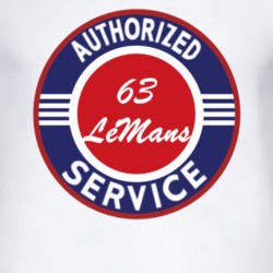 Authorized Service 1963 Pontiac LeMans T Shirt