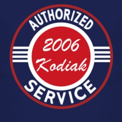 Authorized Service 2006 Chevy Kodiak Dark T Shirt