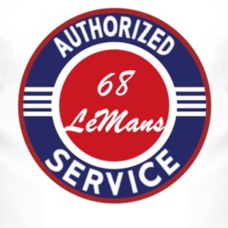 Authorized Service 1968 Pontiac LeMans T Shirt