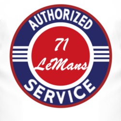 Authorized Service 1971 Pontiac LeMans T Shirt
