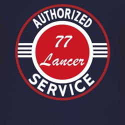 Authorized Service 1977 Chrysler Lancer Dark T Shirt