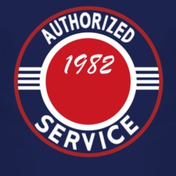 Authorized Service 1982 Laredo Dark T Shirt