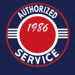 Authorized Service 1986 Laredo Dark T Shirt