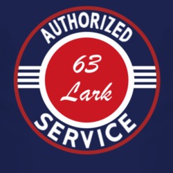 Authorized Service 1963 Studebaker Lark Dark T Shirt