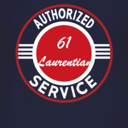 Authorized Service 1961 Pontiac Laurentian Dark T Shirt