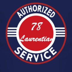 Authorized Service 1978 Pontiac Laurentian Dark T Shirt