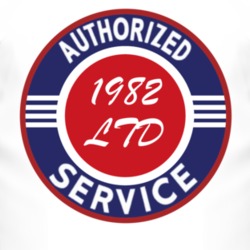 Authorized Service 1982 LTD T Shirt