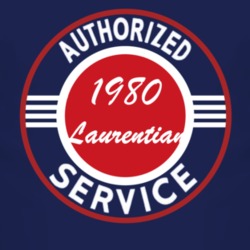 Authorized Service 1980 Pontiac Laurentian Dark T Shirt