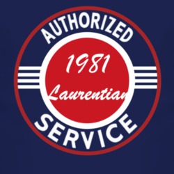 Authorized Service 1981 Pontiac Laurentian Dark T Shirt